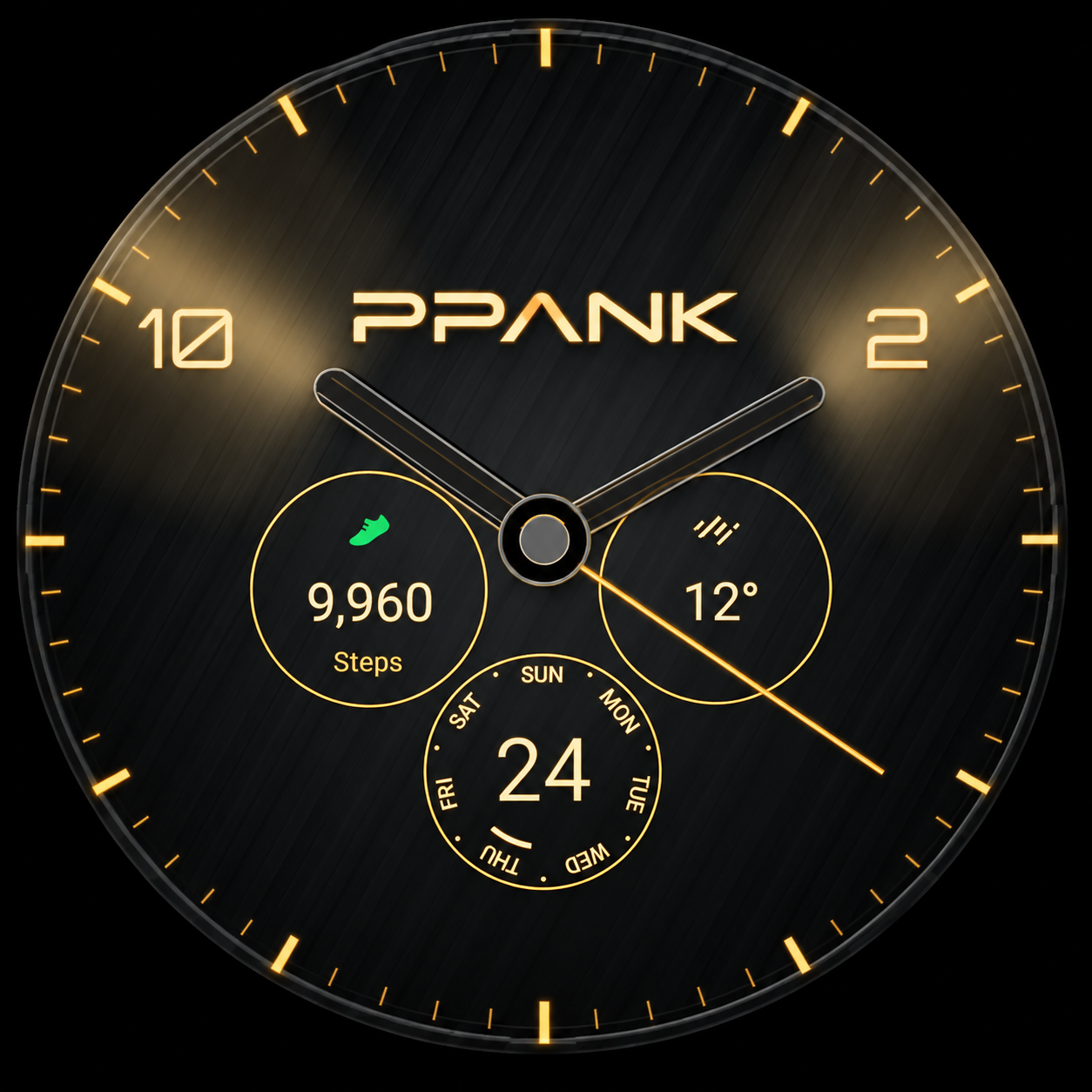 PPANK Wear OS watch face 10