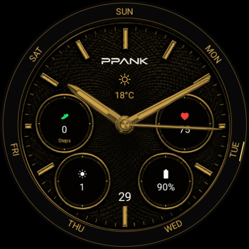 PPANK Wear OS watch face 12