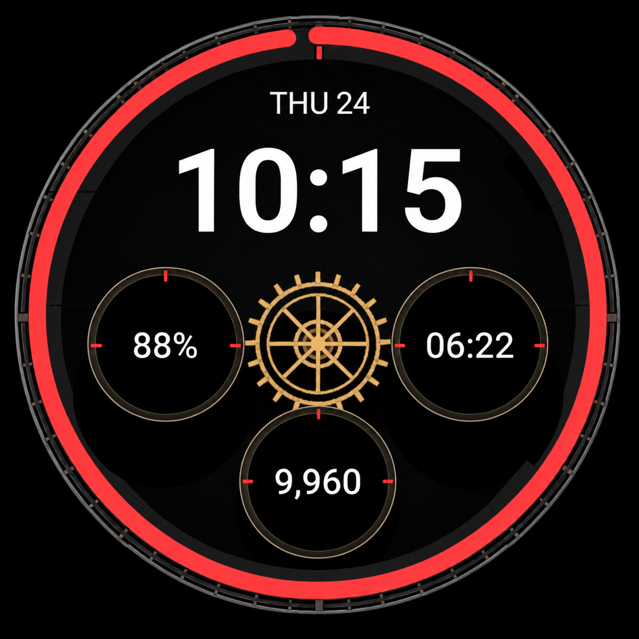 PPANK Wear OS watch face 14