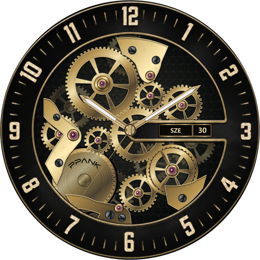 PPANK Wear OS watch face 16