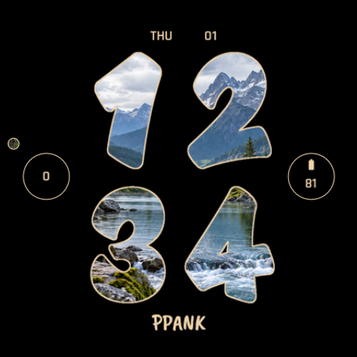 PPANK Wear OS watch face 17
