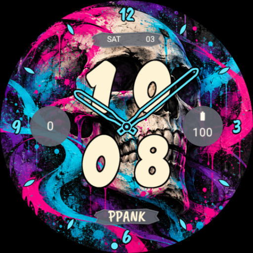 PPANK Wear OS watch face 18