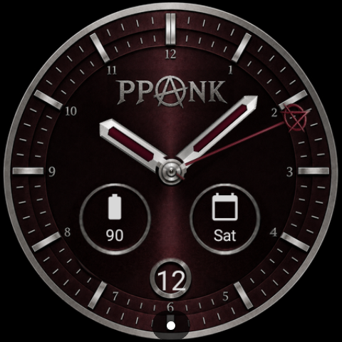 PPANK Wear OS watch face 2