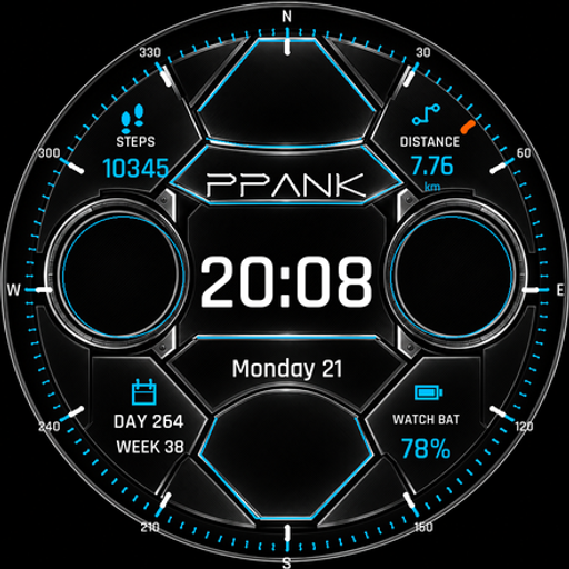 PPANK Wear OS watch face 7